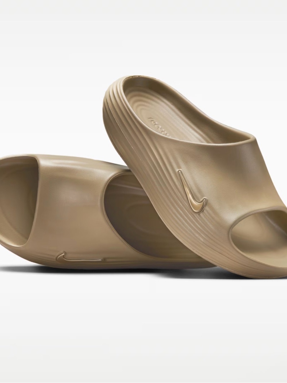Nike ReactX Rejuven8 Slides Shoes Khaki HV4479-200 New Men’s Size 9 New